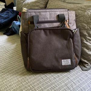 Eddie Bauer diaper bag with convertible straps